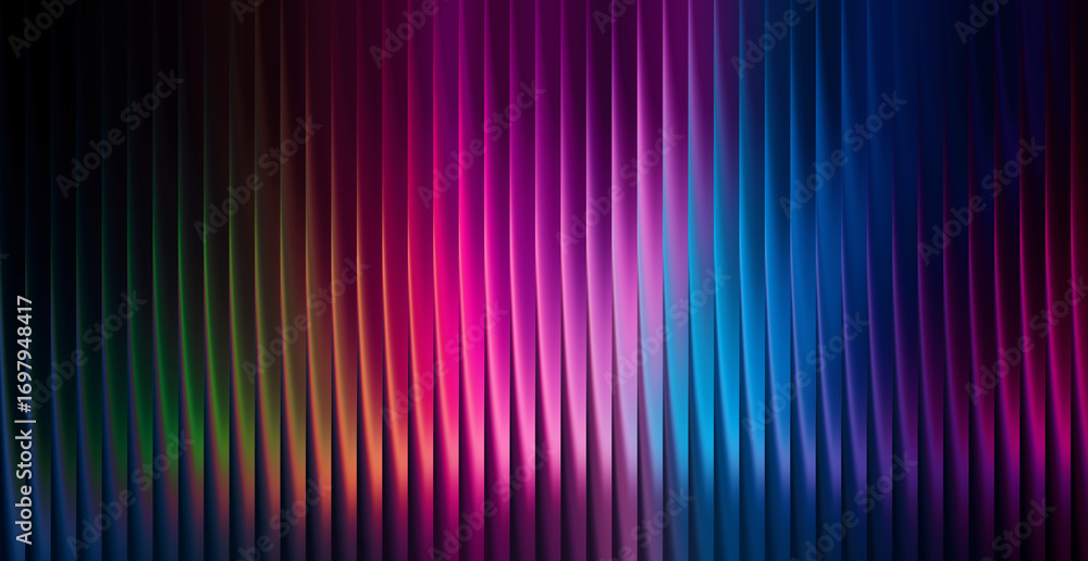 Aufkleber abstract colorful background with vertical lines and smooth gradient effect