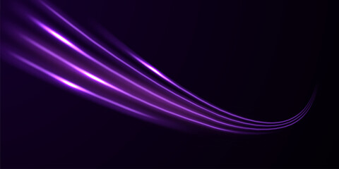 beautiful light speed line background on black background abstract design vector illustration