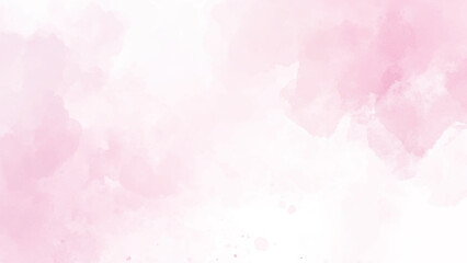 Soft pink watercolor wash with subtle texture and delicate veins of color