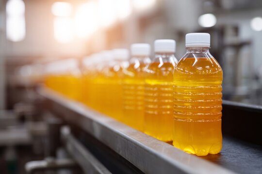 Bottles of golden elixir serenade dawn's glow, capturing the zest of midsummer solstice and intriguing fermentation rituals