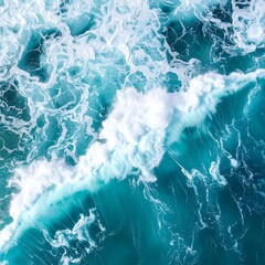 Ocean waves from above