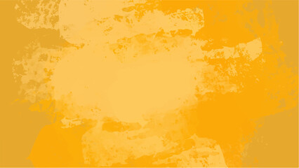Orange watercolor background with copy space. vector