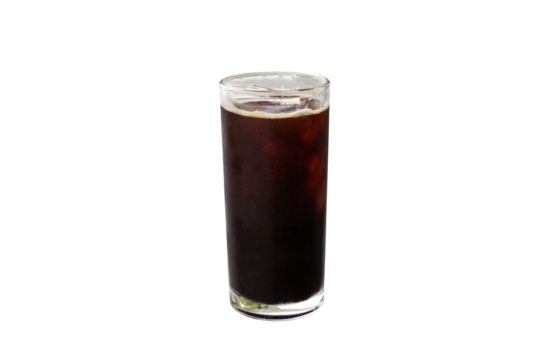 roasted coffee amaricano iced cold drinks no sugar menu tasty