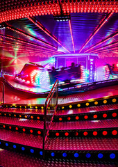 'The Waltzer' - Heart Stopping Fairground Rides At St Giles Annual Street Fair In Oxford