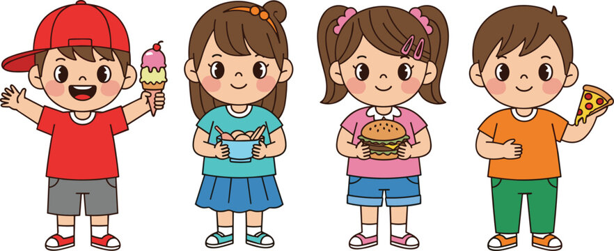 Preschool Snack Time Clip Art