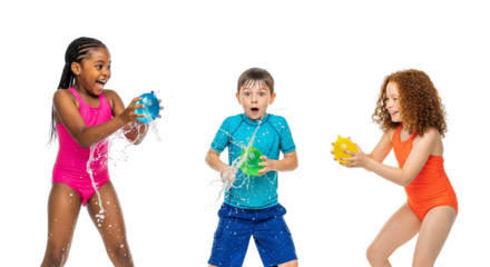 Kids Water Balloon Summer Fun
