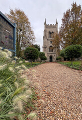 Ancient town of Huntingdon, Cambridgeshire, UK