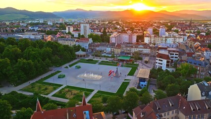 panorama of the city