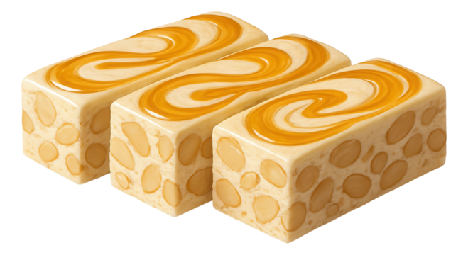 A chocolate piece shaped like a coffee bean with a matte finish and a subtle seam