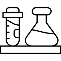 Lab Tool Icon Vector Element