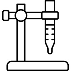 Burette Icon Vector Element