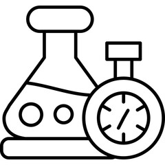 Flask Icon Vector Element