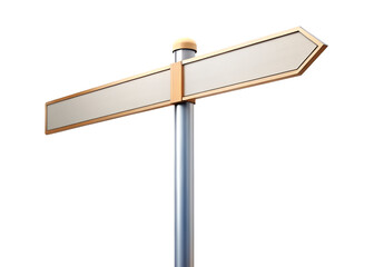 lone signpost png image on transparent background