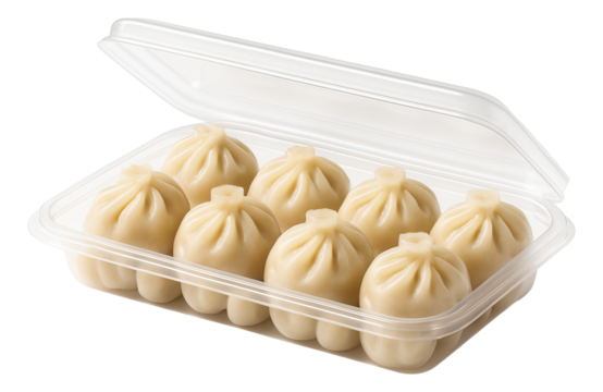 Rectangular slice of smoked trout pate, edged with a thin line of chives for a refined look.