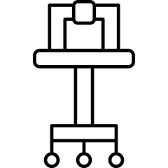 Walking Stick Icon Vector Element