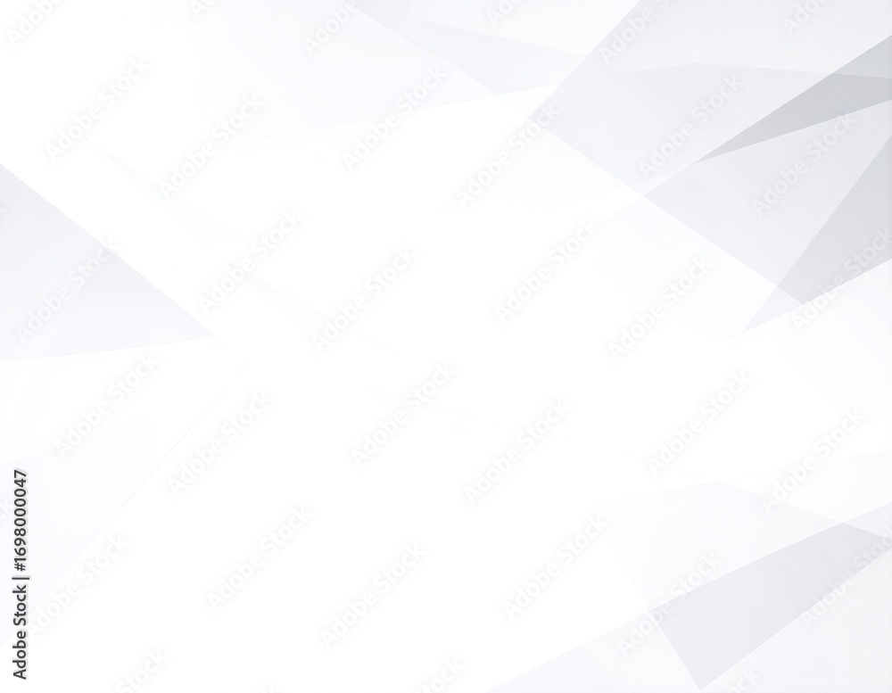 Poster A clean white background featuring an array of colorful triangles in various sizes and orientations, creating a dynamic and modern geometric pattern.