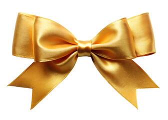 gold satin ribbon png image on transparent background