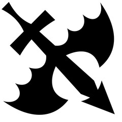 Rpg game filled icon 