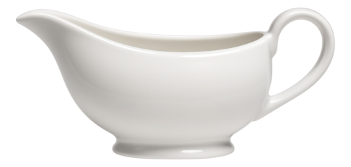 Black tray with glossy film cover for single-serve dessert presentation