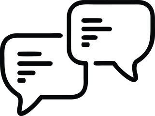 social media speech bubble