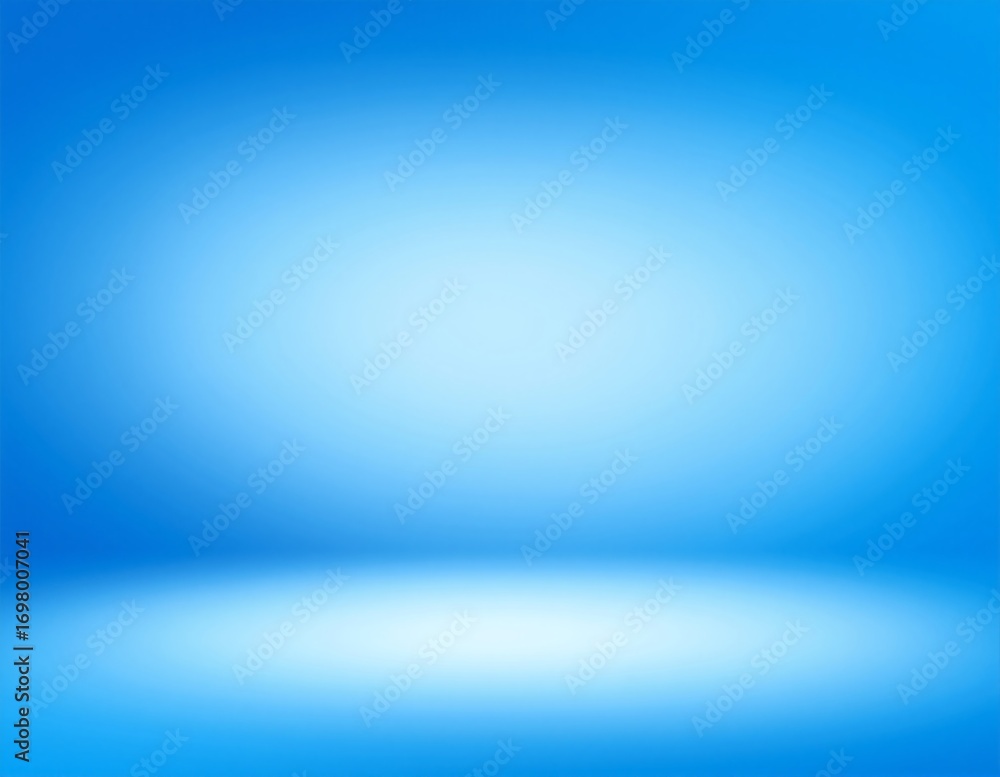 Poster a serene blue background featuring a smooth gradient transition from deep navy at the top to a soft 