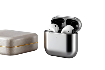 Sleek wireless earbuds with stylish case for modern listening convenience and portable audio bliss