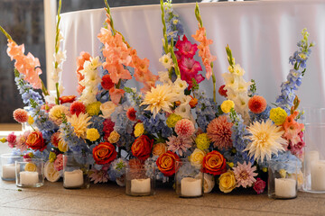 Table Decor Restaurant With Bright