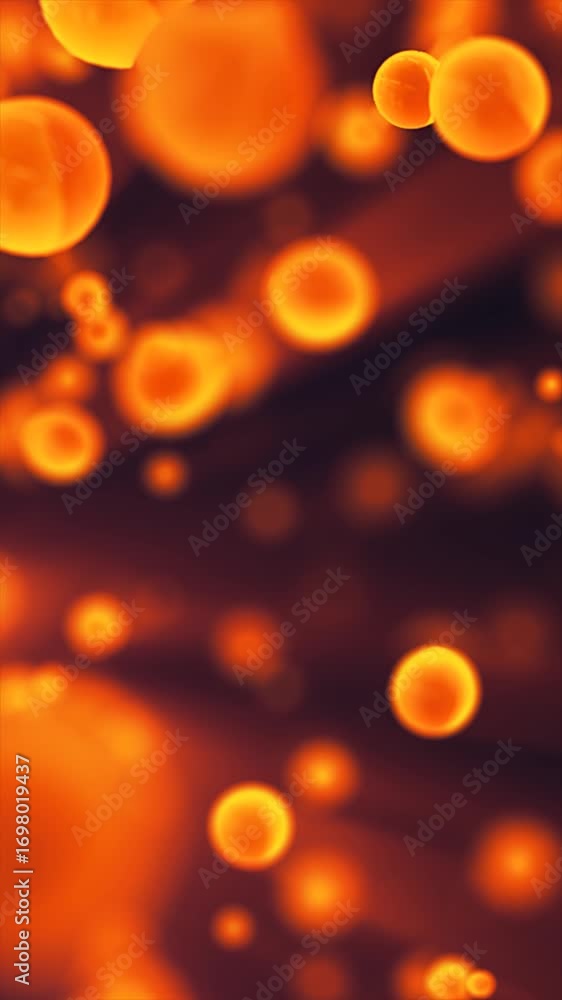 Poster a dark golden cosmic background with glowing dots scattered throughout, creating a celestial and eth