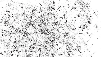 Grunge Texture with Gray Vertical Lines. Distressed Speckles on White Background