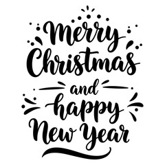 Merry Christmas and Happy New Year! Festive Season's Greetings Design 96635962