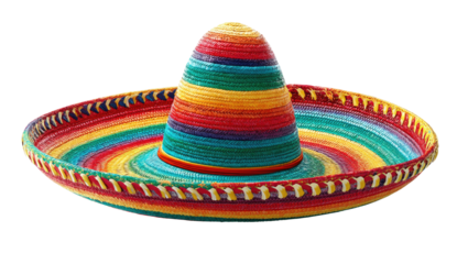 Colorful sombrero hat