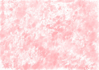 水彩風抽象、背景、ピンクの濃淡