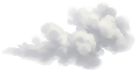 Abstract white fluffy cloud like shapes against a stark black background suggesting lightness and airiness