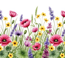 Delicate Floral Arrangement in Soft Pastel Hues