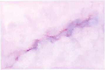 Cloudy Sky Watercolor Background with Hand-Painted Texture for Design and Decoration