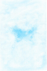 Cloudy Sky Watercolor Background with Hand-Painted Texture for Design and Decoration
