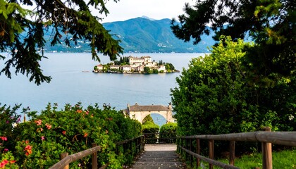 Fototapeta premium Picturesque island vista