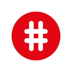 hashtag icon