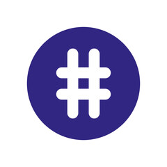 hashtag icon