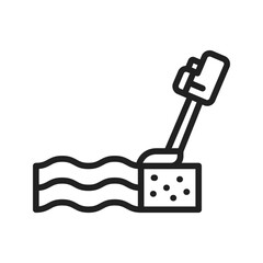 Ocean Cleaning Roboticon vector image. Suitable for mobile apps, web apps and print media.