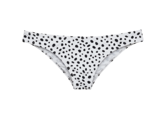 Dalmatian spot bikini bottom swimsuit apparel fashion design