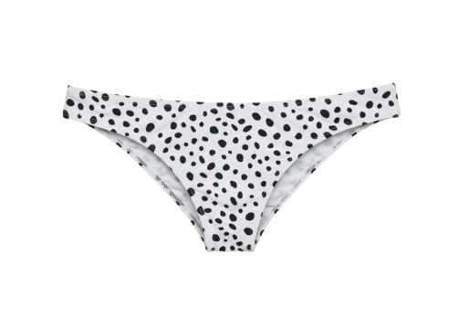 Dalmatian spot bikini bottom swimsuit apparel fashion design - Powered by Adobe
