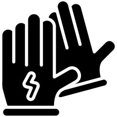 Electrician Gloves Icon