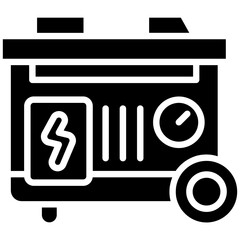 Electric Generator Icon