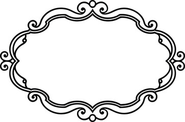 Art Deco Design Frame Background
