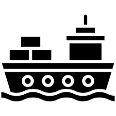 Cargo Ship Icon