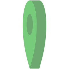 Illustration of a Map Pointer Icon