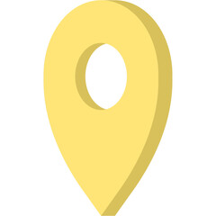 Illustration of a Map Pointer Icon