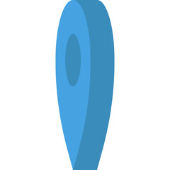 Illustration of a Map Pointer Icon