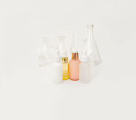 Magic anti-aging cream. Cosmetology and skin care concept.